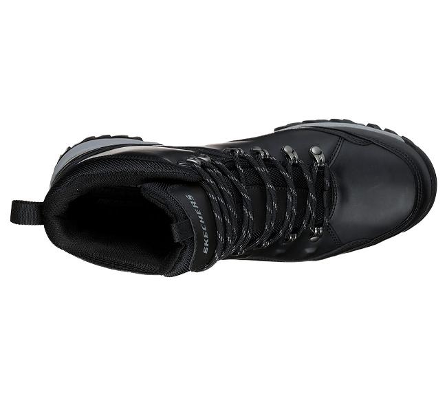 Botas de Invierno Skechers Hombre - Relment Negro KWMSI3029